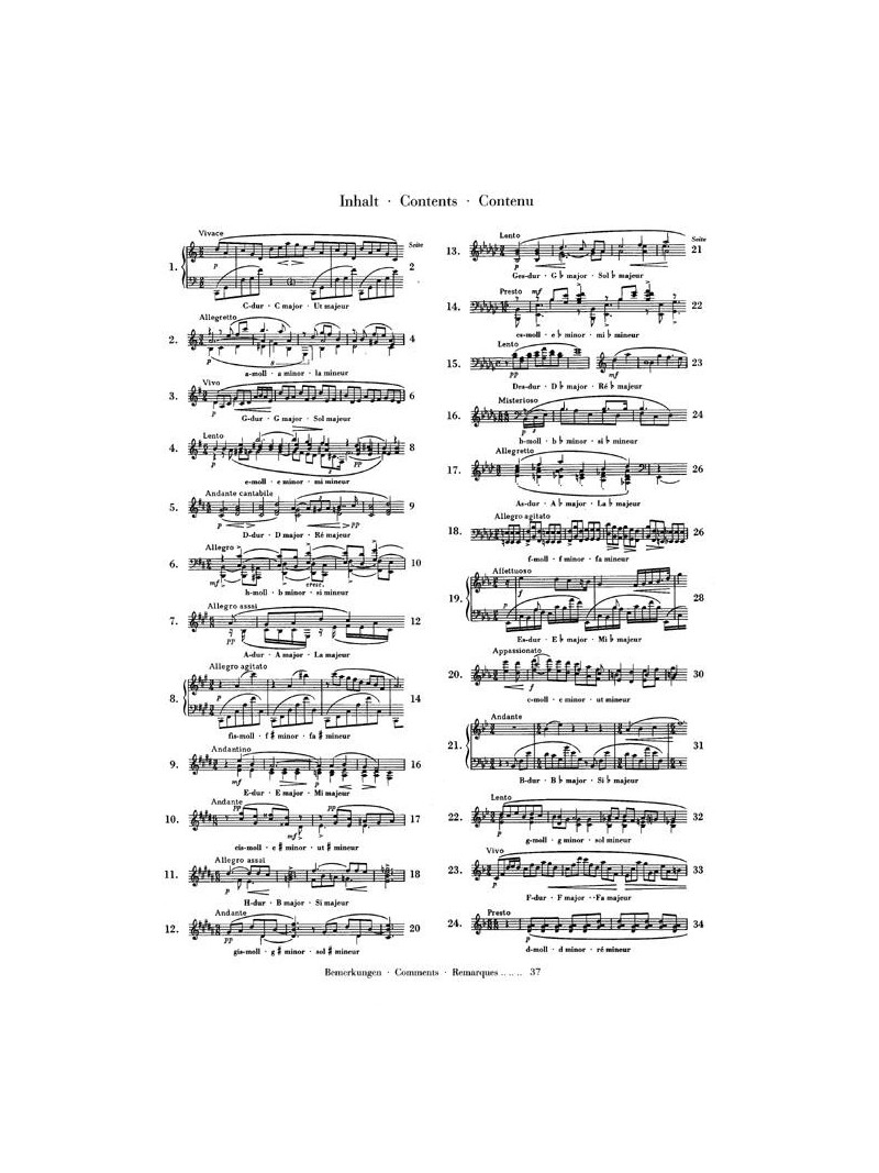 Skrjabin - 24 Préludes Opus 11