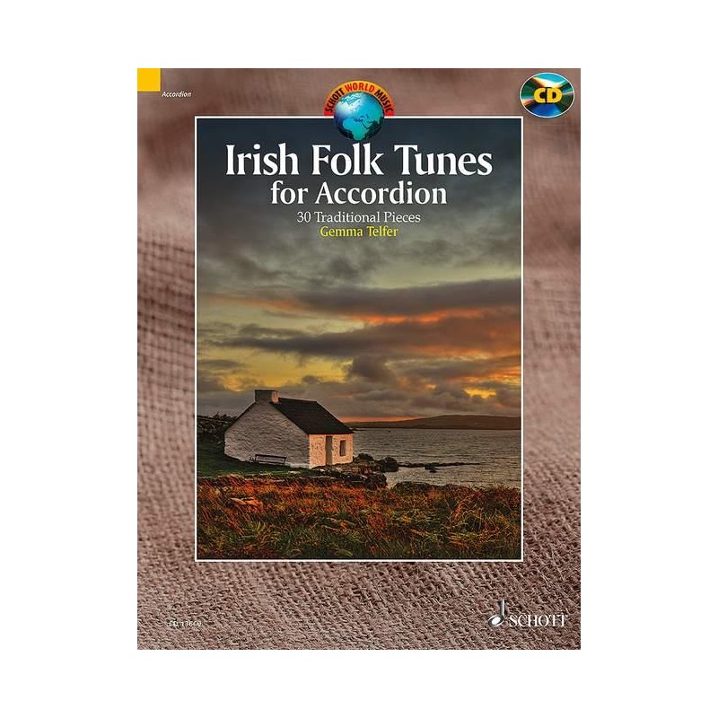 Irish Folk Tunes for Accordion (book/CD)