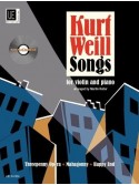 Kurt Weill Songs for Violin and Piano (book/CD)