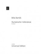 Béla Bartók: Romanian Folk Dances for piano
