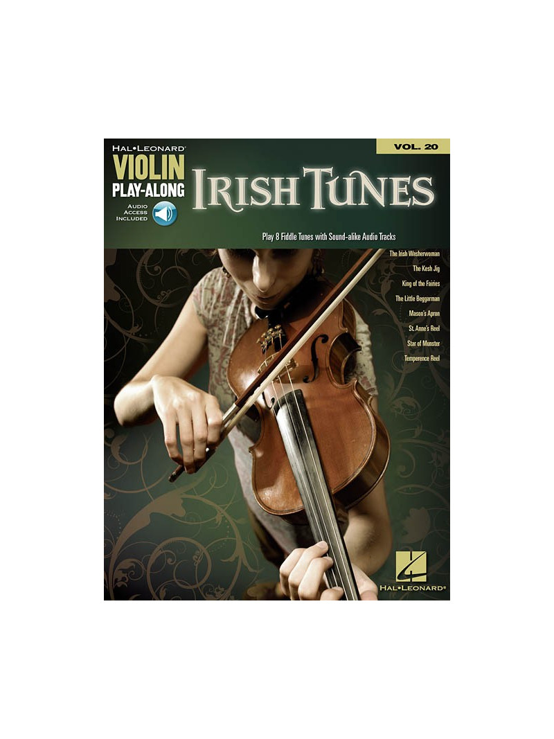 Irish Tunes: Violin Play-along Volume 20 (book/Audio Online)