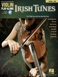 Irish Tunes: Violin Play-along Volume 20 (book/Audio Online)