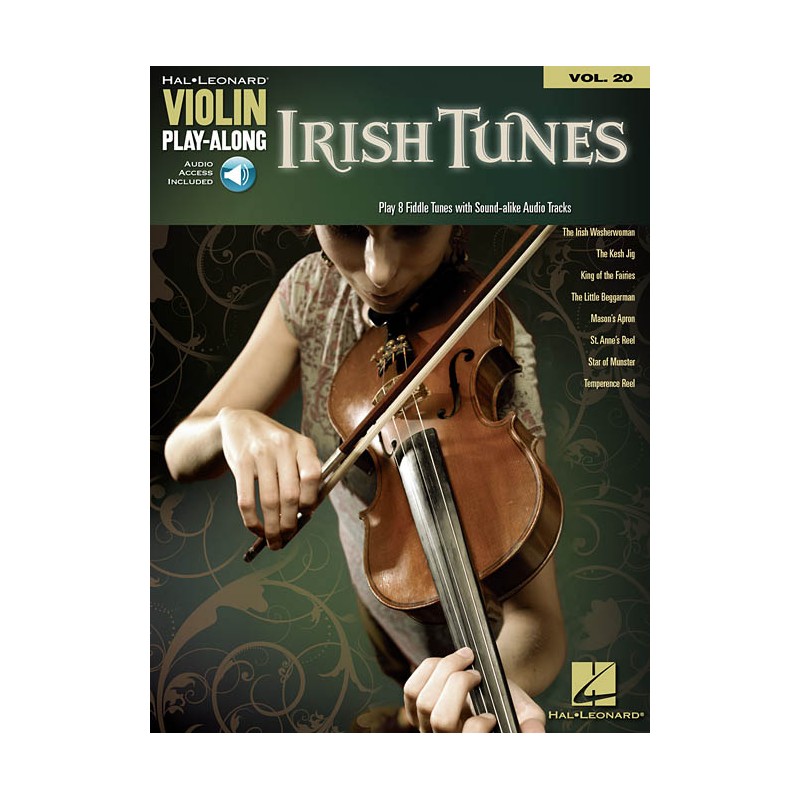 Irish Tunes: Violin Play-along Volume 20 (book/Audio Online)
