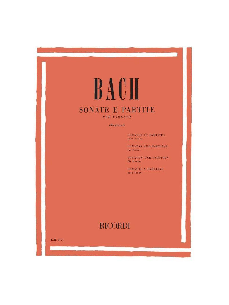Bach - 6 Sonate e Partite - Per Violino