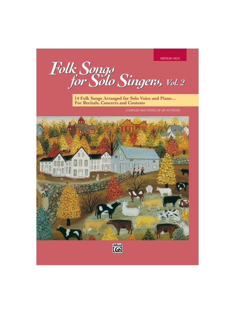 Folk Songs for Solo Singers, Vol. 2 (book/CD)