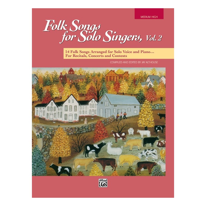 Folk Songs for Solo Singers, Vol. 2 (book/CD)