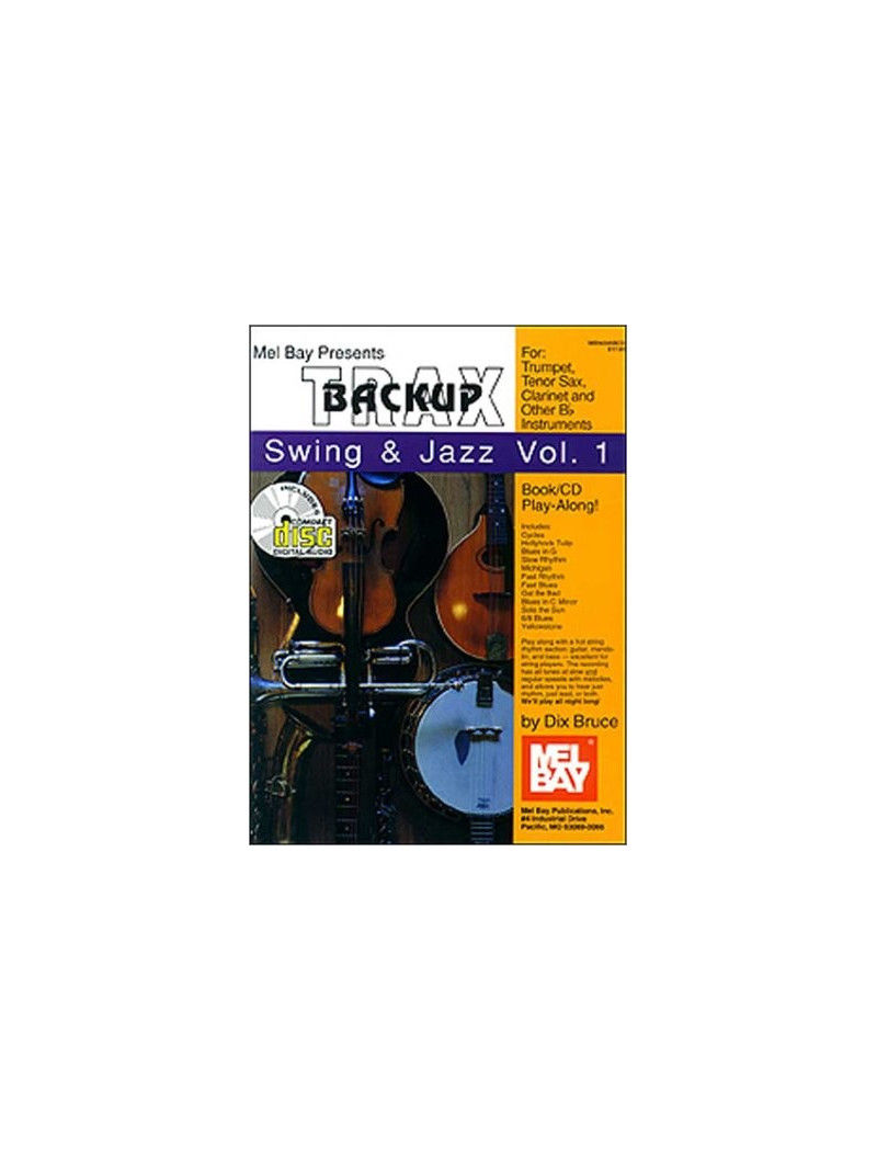 Swing & Jazz For Trumpet, Tenor Sax, Clarinet (book/cassette)