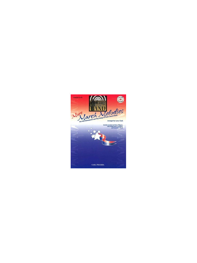 Playing with a Band: More March Melodies for Flute (book/CD)
