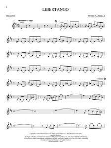Piazzolla Tangos - Instrumental Play-Along for Trumpet (Book/Audio Online)