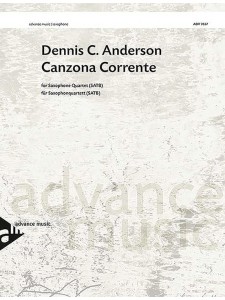 Canzona Corrente (Saxophone Quartet)
