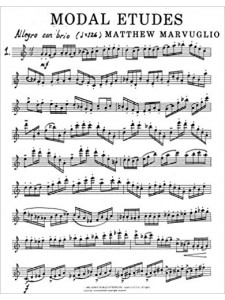 Modal Etudes for Saxophone