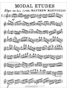 Modal Etudes for Saxophone