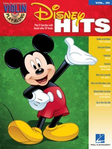 Disney Hits: Violin Play-along Volume 30 (book/CD)