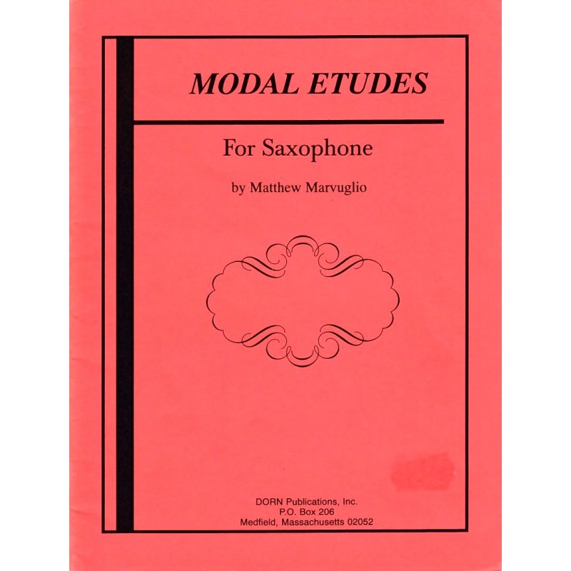 Modal Etudes for Saxophone