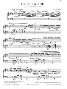 Claude Debussy: L'Isle Joyeuse