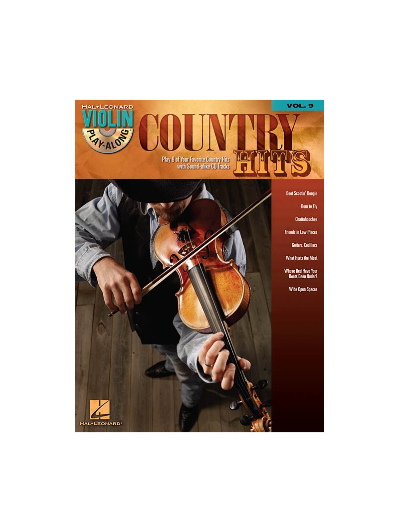 Country Hits: Violin Play-Along Volume 9 (book/CD)