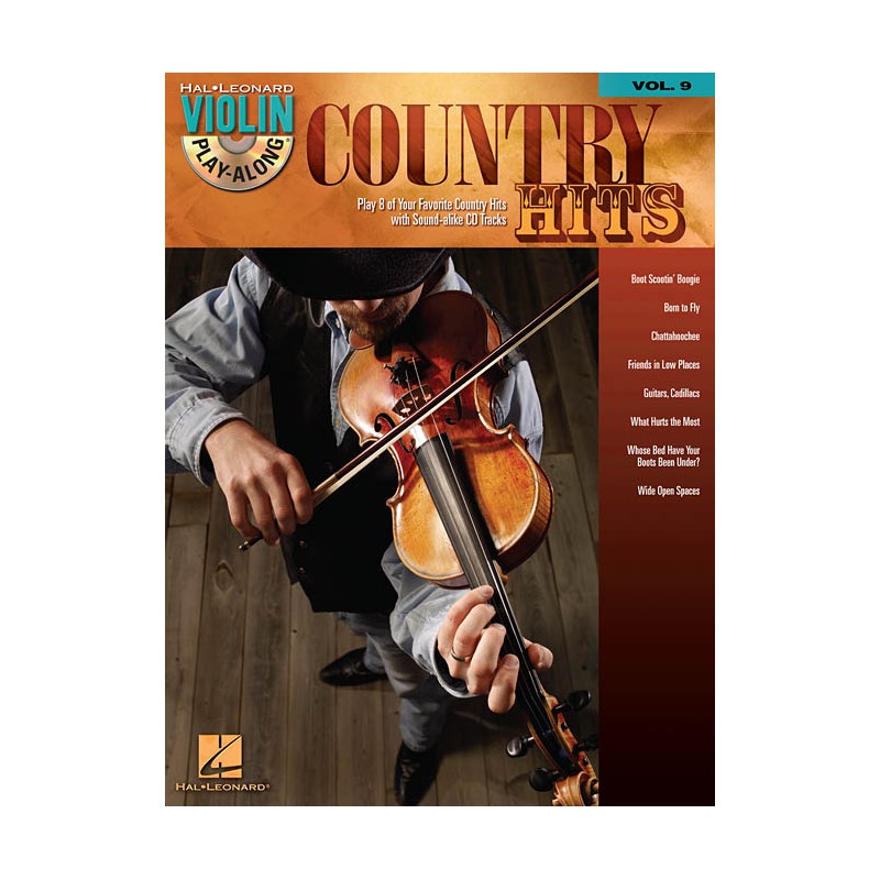 Country Hits: Violin Play-Along Volume 9 (book/CD)