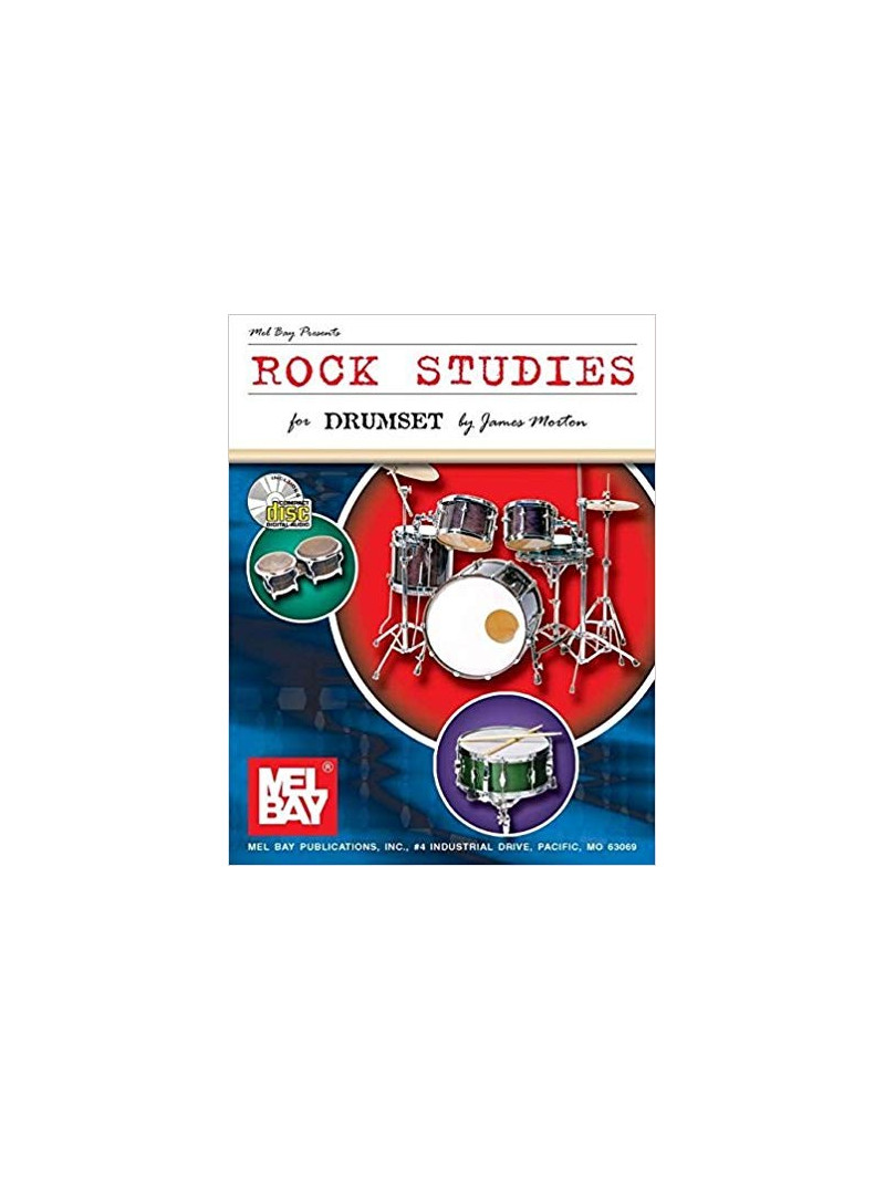 Rock Studies for Drumset (book/CD)