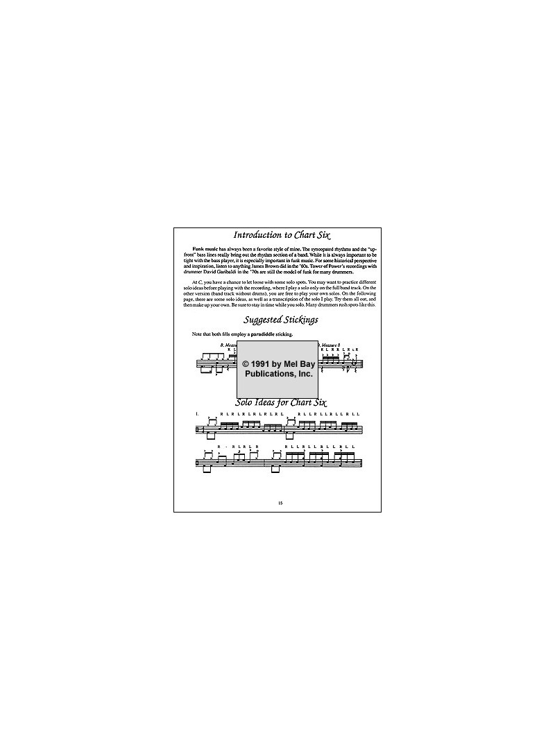 Rock Studies for Drumset (book/CD)