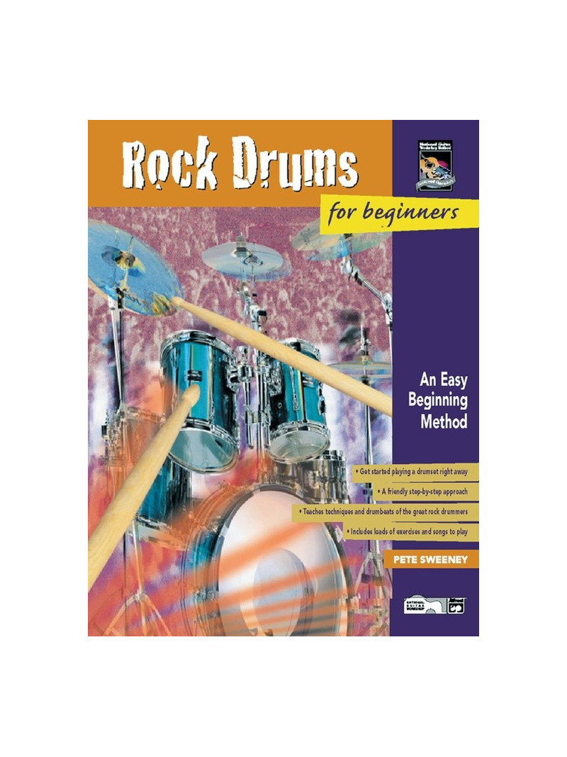 Rock Drums for Beginners (book/CD)