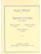 delecluse Trente Etudes pour Timbales-1 Cahier