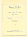 Trente Etudes pour Timbales-1 Cahier