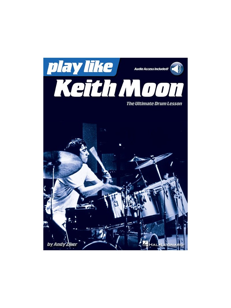 Play like Keith Moon (Book/Online Audio Tracks)