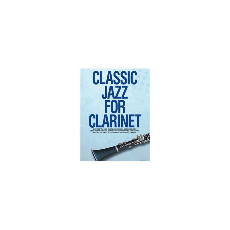 Classic Jazz For Clarinet