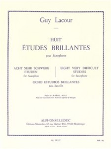 Huit Études Brillantes (Saxophone)
