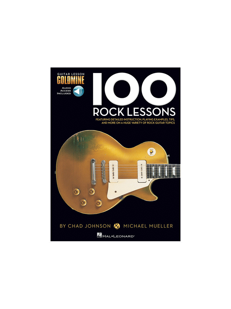 Goldmine : 100 Rock Lessons (book/2 CD)