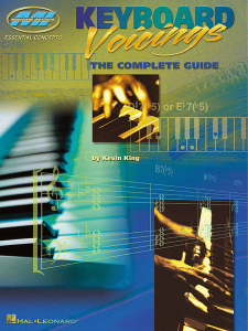 Keyboard Voicings: the Complete Guide