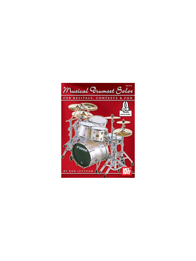 Musical Drumset Solos for Recital Contests & Fun (book/CD)