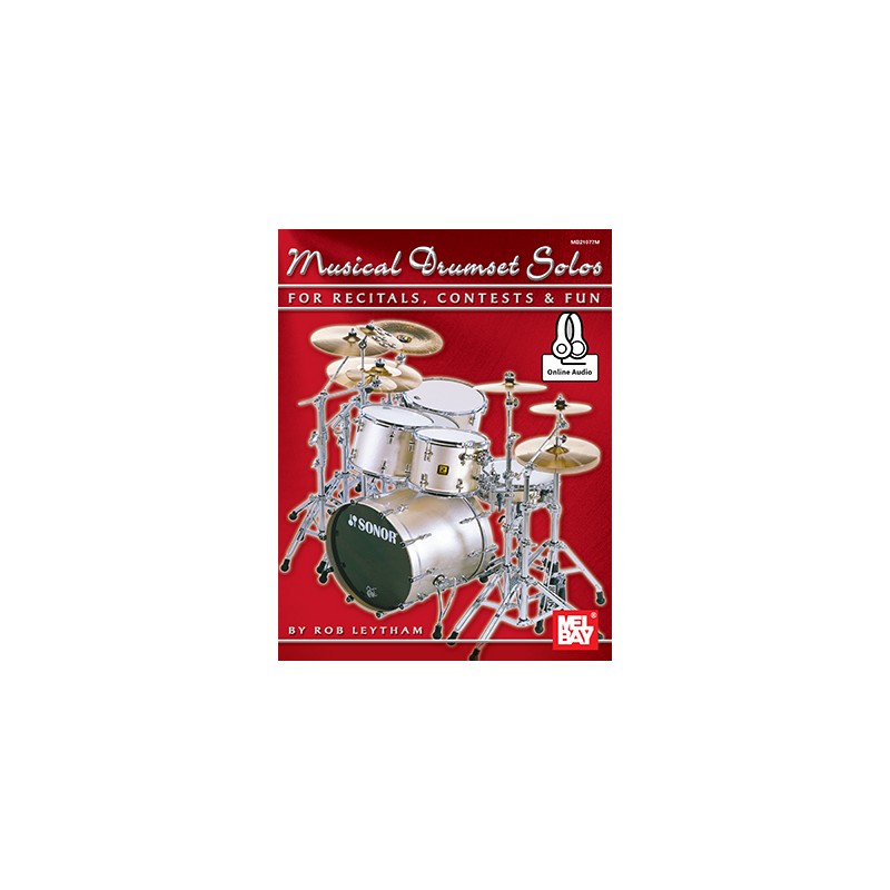 Musical Drumset Solos for Recital Contests & Fun (book/CD)