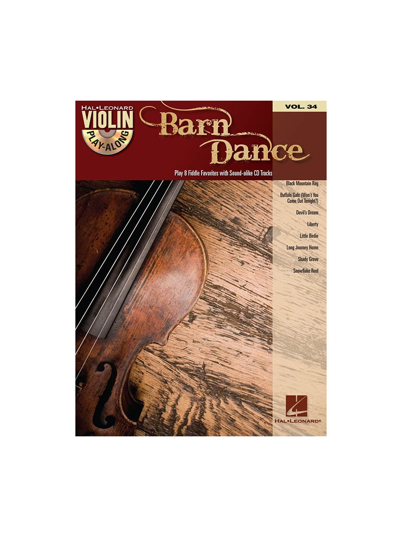 Barn Dance: Violin Play-Along Volume 34 (Book/CD)