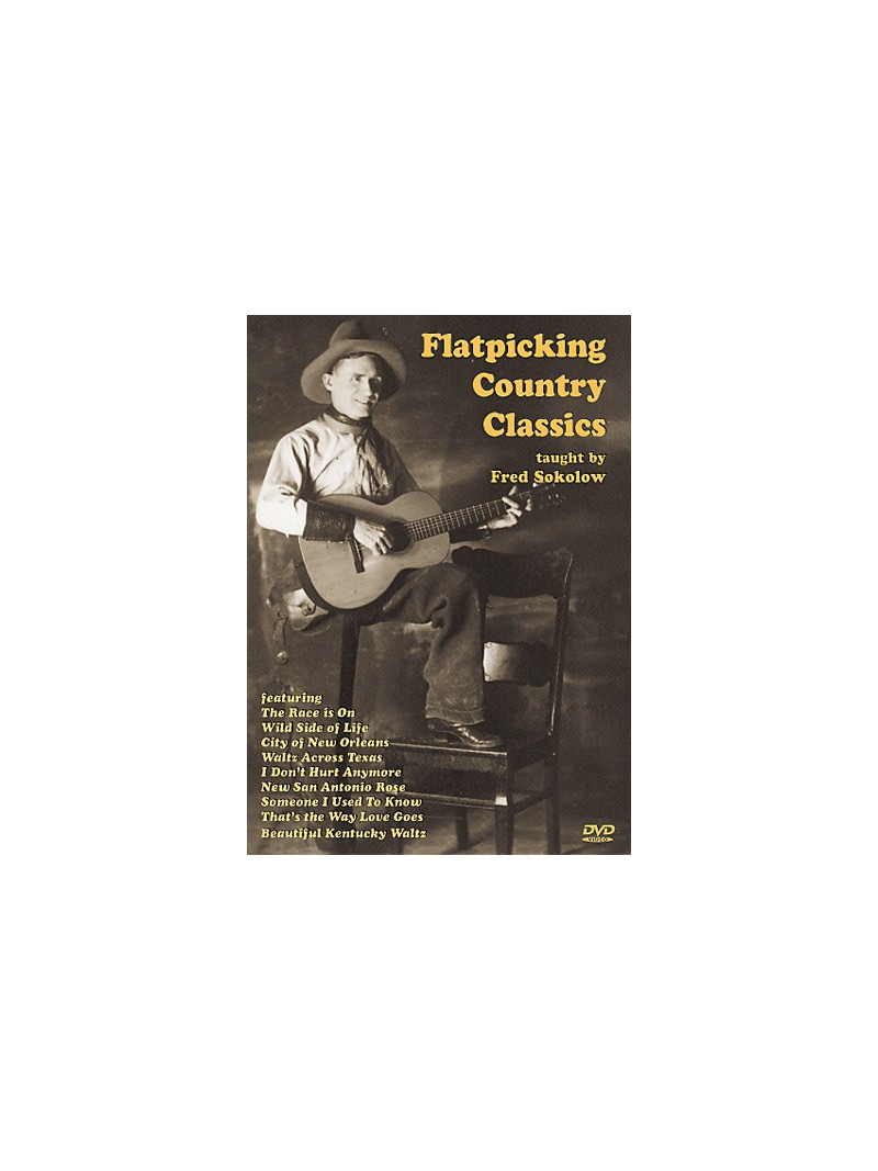 Fred Sokolow - Flatpicking Country Classics (DVD)
