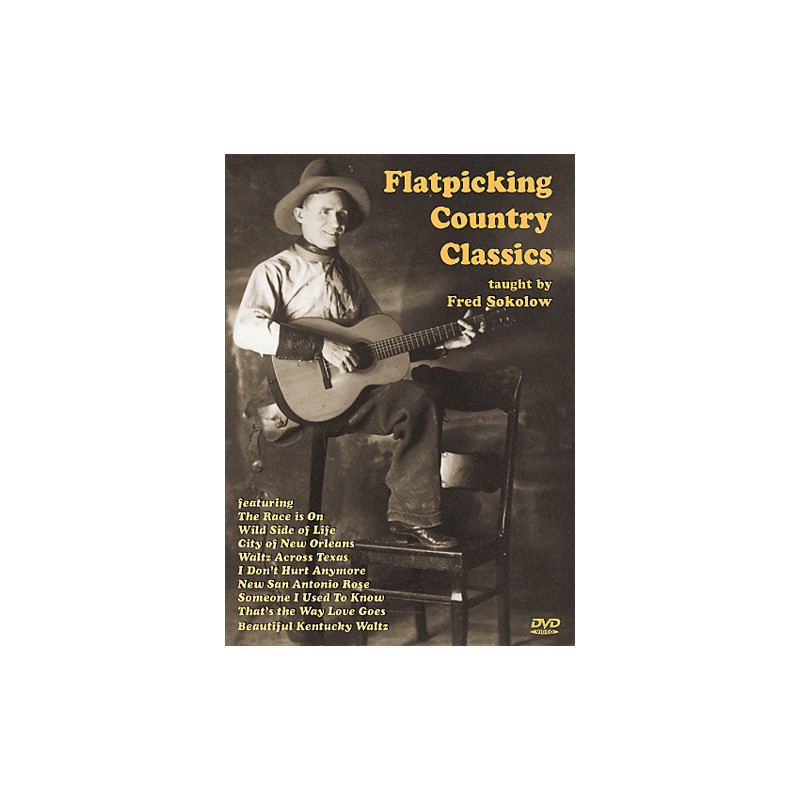 Fred Sokolow - Flatpicking Country Classics (DVD)