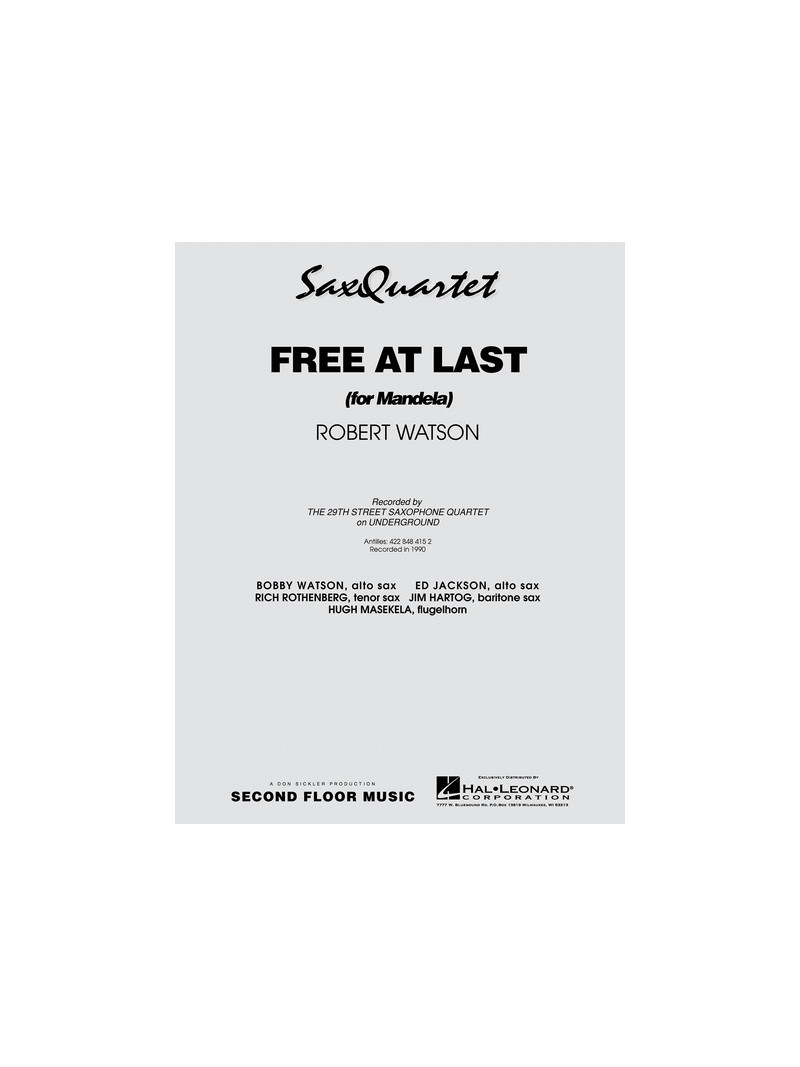 Free At Last (Sax Quartet)