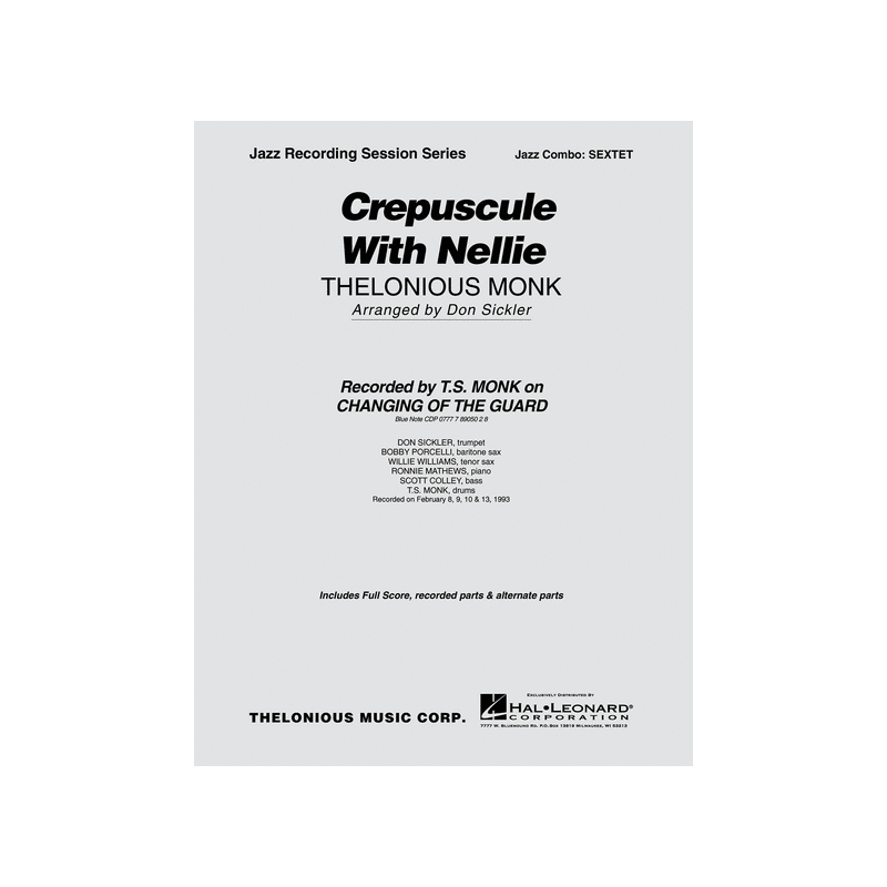 Crepuscule with Nellie, second floor, sestetto jazz