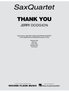 Thank You (Sax Quartet)