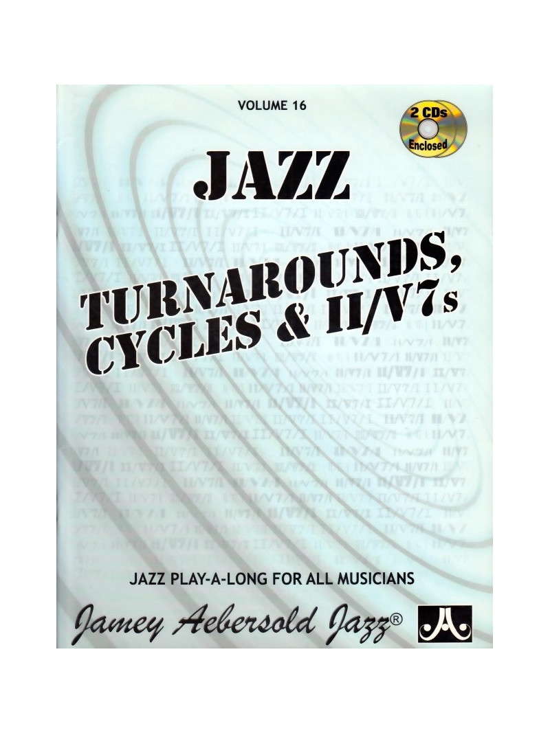 Turnarounds, Cycles & II/V7s (book/2 CD play-along)