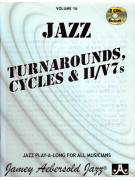 Turnarounds, Cycles & II/V7s (book/2 CD play-along)