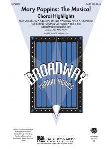 Mary Poppins - The Musical Choral Highlights (score/CD)