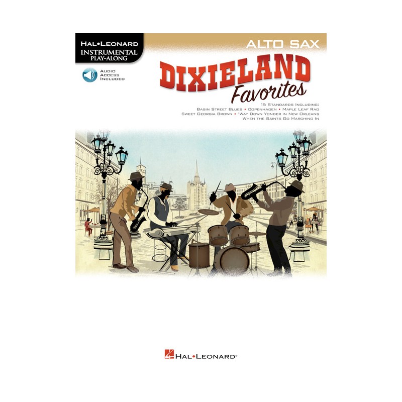 Dixieland Favorites - Instrumental Play-Along for Alto Sax (Book/Audio Online)