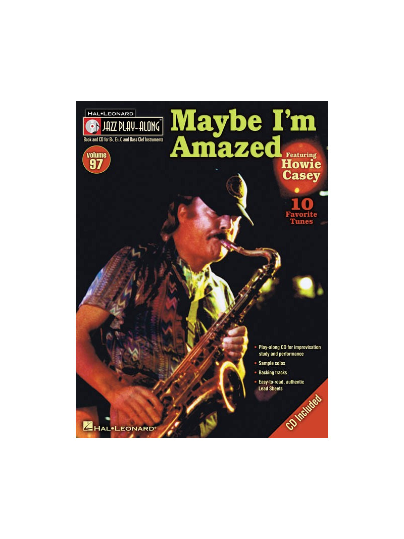 Jazz Play-Along Vol. 97: Maybe I'm Amazed (book/CD)