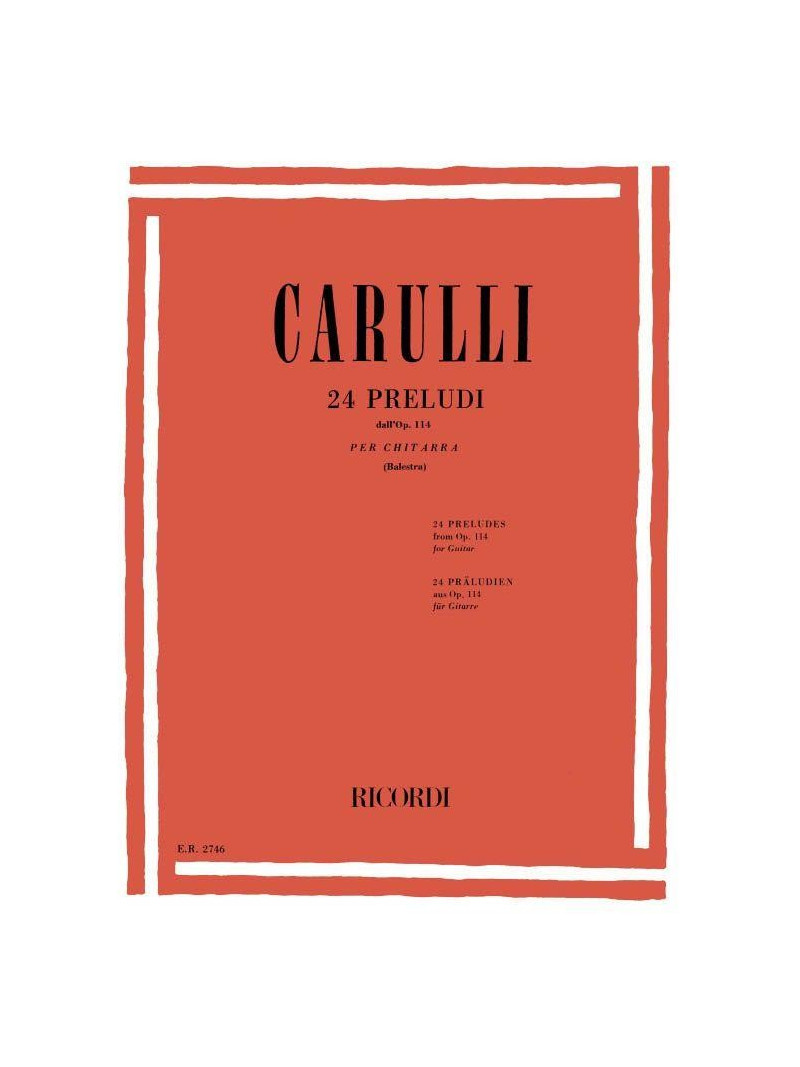 Carulli - 24 Preludi dall'Op. 114