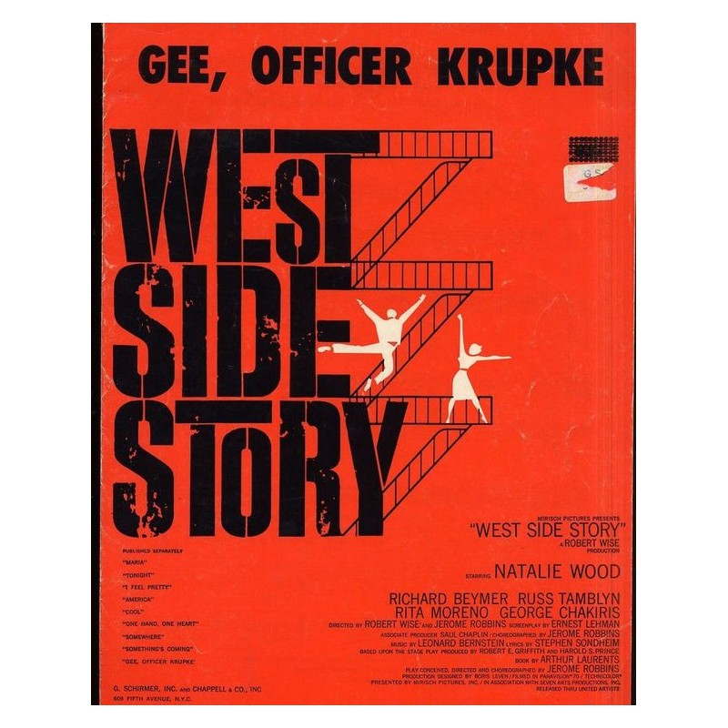 Gee Officer Krupke west side story