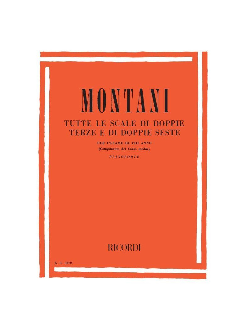 Tutte le Scale di Doppie Terze e di Doppie Seste