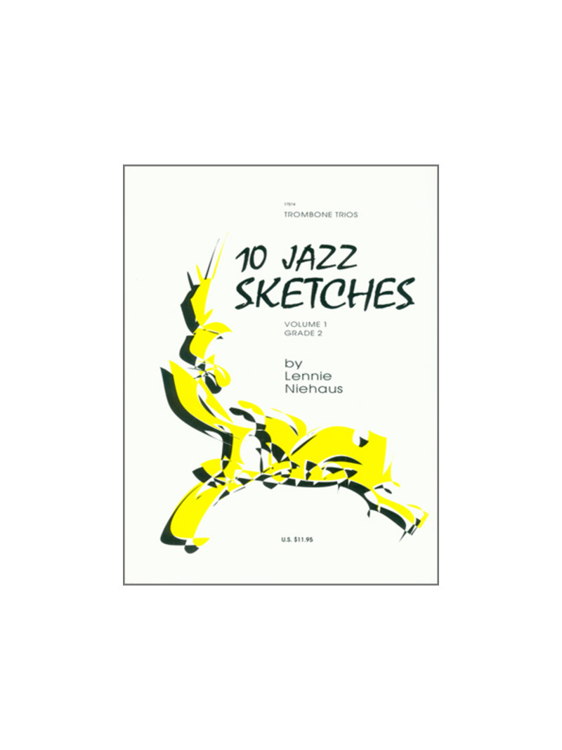10 Jazz Sketches for Trombones Trios 4