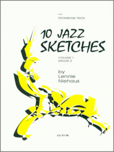 10 Jazz Sketches for Trombones Trios 4
