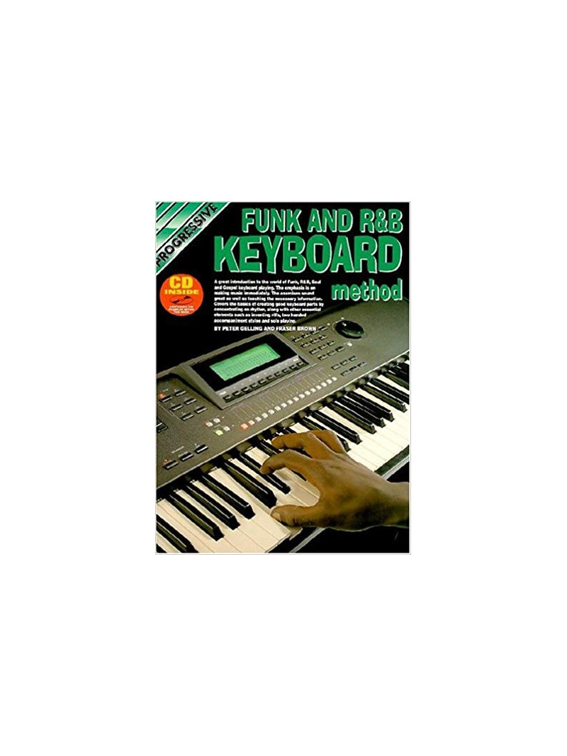 Progressive Funk and R&B Keyboard Method (book/CD)